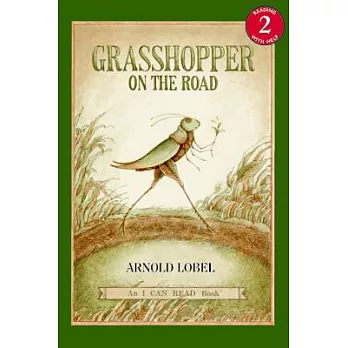 Grasshopper on the road /