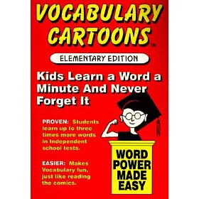 博客來-Vocabulary Cartoons: Building an Educated Vocabulary With Visual  Mnemonics