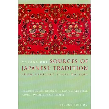 Sources of Japanese tradition /