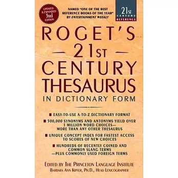 Roget’s 21st Century Thesaurus, Third Edition