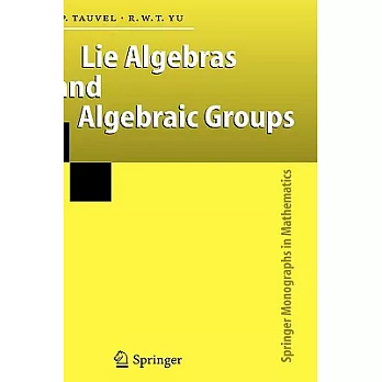 Lie Algebras And Algebraic Groups