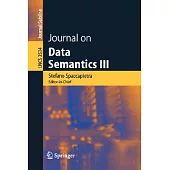 Journal of Data Semantics III