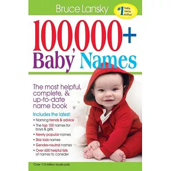 100,000 + Baby Names: The Most Complete, Fascinating, and Helpful Name Book You Can Find