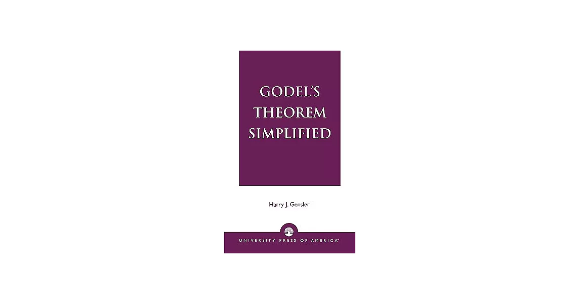 博客來-Godel’s Theorem Simplified