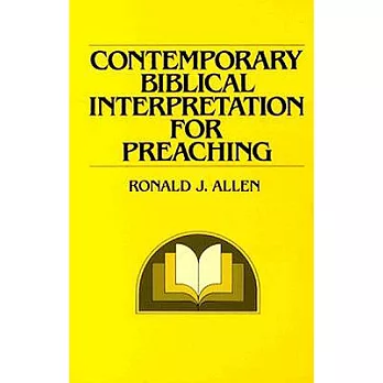 Contemporary Biblical Interpretation for Preaching