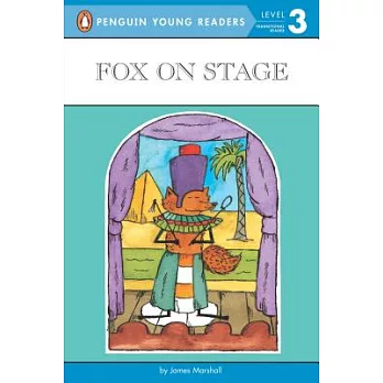 Fox on stage /