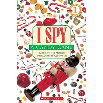 I spy a candy cane /