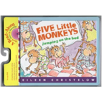 Five Little Monkeys Jumping on the Bed (Book+CD)