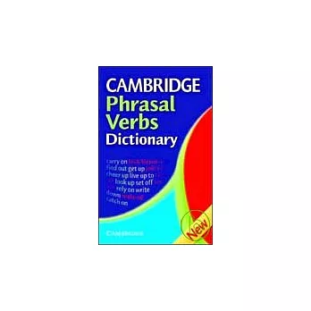 Cambridge Phrasal Verbs Dictionary