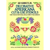 Decorative Americana Cut and Use Stencils for Trays, Furniture, Walls and Other Objects