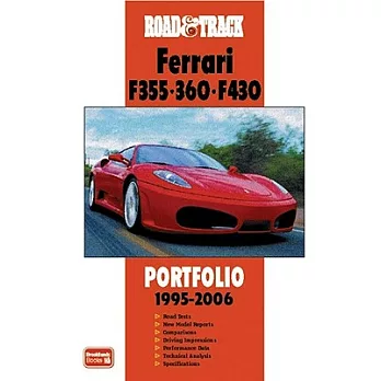 Road & Track Ferrari F355, 360, F430 Portfolio, 1995-2006