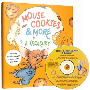 Mouse Cookies & More: A Treasury [With CD (Audio)-- 8 Songs and Celebrity Readings]