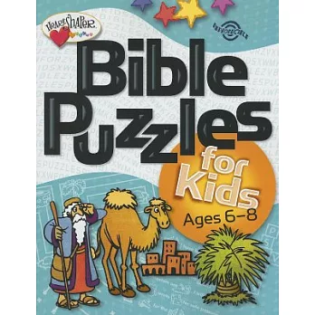 Bible Puzzles for Kids: Ages 6 - 8