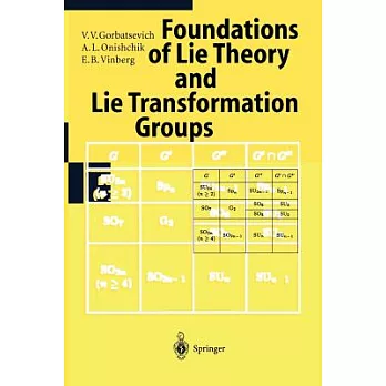 Lie Groups and Lie Algebras I: Foundations of Lie Theory Lie Transformation Groups