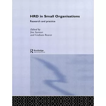 HRD in Small Organisations: Research and Practice