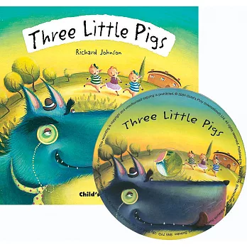 Flip-Up Fairy Tales : Three Little Pigs (Book + CD)