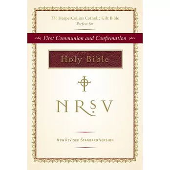 Holy Bible: New Revised Standard Version, Burgundy, Catholic Edition