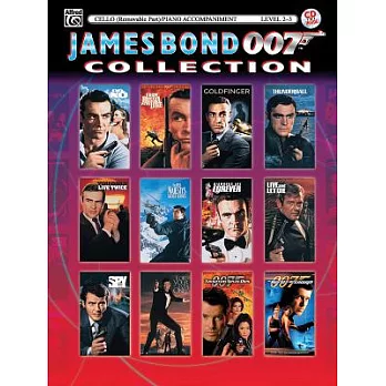 James Bond 007 Collection: Cello/Piano Accompaniment Level 2-3
