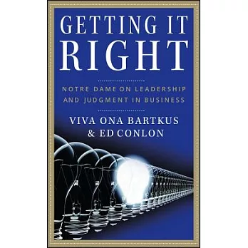 Getting It Right: Notre Dame on Leadership and Judgment in Business
