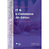 Blackstone’s Statutes on IT and e-commerce