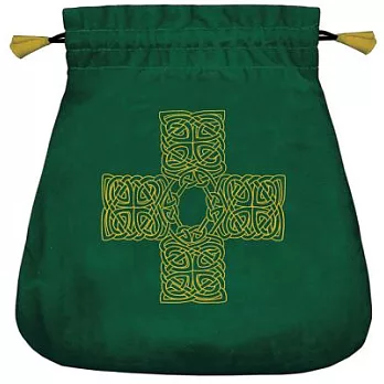 Celtic Cross Velvet Bag