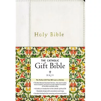 Holy Bible: New Revised Standard Version, White, Catholic Gift Edition