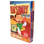 Flat Stanley Collection Box Set: Flat Stanley, Invisible Stanley, Stanley in Space, and Stanley, Flat Again!