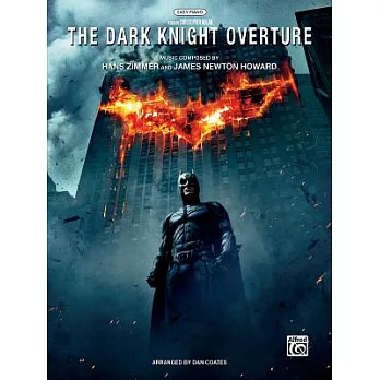 The Dark Knight Overture: Easy Piano, Sheet
