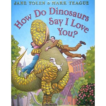 How do dinosaurs say I love you?
