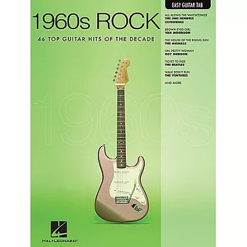 1960s Rock: Easy Guitar with Notes & Tab