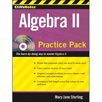 CliffsNotes Algebra II Practice Pack