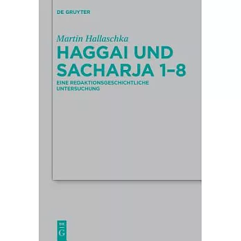 Haggai Und Sacharja 1-8