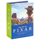 The Art of Pixar: 100 Collectible Postcards皮克斯明信片2007-2012(100張不重複)
