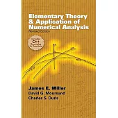 Elementary Theory & Application of Numerical Analysis