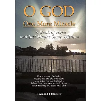 O God One More Miracle: A Book of Hope and Just Maybe Some Wisdom