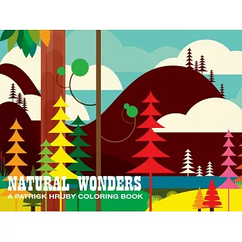 Natural Wonders: A Patrick Hruby Coloring Book