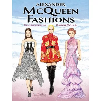 Alexander Mcqueen Fashions: Re-Created in Paper Dolls, Green Edition