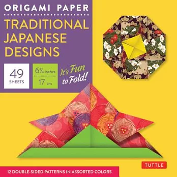 Origami Paper Traditional Japanese Designs: Small