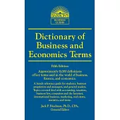 Dictionary of Business and Economic Terms