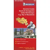 Michelin Slovenia, Croatia, Bosina & Herzegovina, Serbia, Montenegro, Yugoslavic Republic of Macedonia