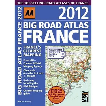Aa 2012 Big Road Atlas France