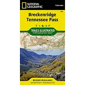 National Geographic Trails Illustrated Map Breckenridge / Tennessee Pass: Colorado