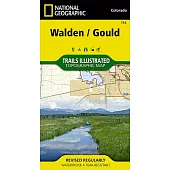 National Geographic Trails Illustrated Map Walden / Gould
