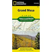 National Geographic Trails Illustrated Topographic Map Grand Mesa, Colorado