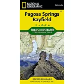 National Geographic Trails Illustrated Map Pagosa Springs / Bayfield: Colorado