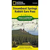 National Geographic Trails Illustrated Topographic Map Steamboat Springs / Rabbit Ears Pass: Colorado