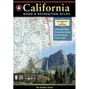 Benchmark California Road & Recreation Atlas 2012