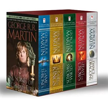 A Song of Ice and Fire Set: A Game of Thrones / A Clash of Kings / A Storm of Swords / A Feast for Crows / A Dance With Dragons