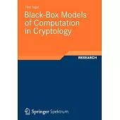 Black-Box Models of Computation in Cryptology