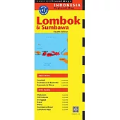 Periplus Lombok & Sumbawa Travel Map